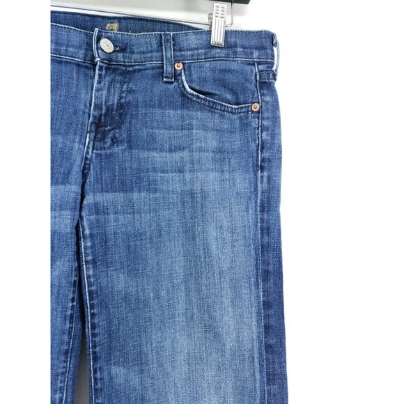 7 For All Man Kind Denim Capri Women's Size 30 - Picture 7 of 7